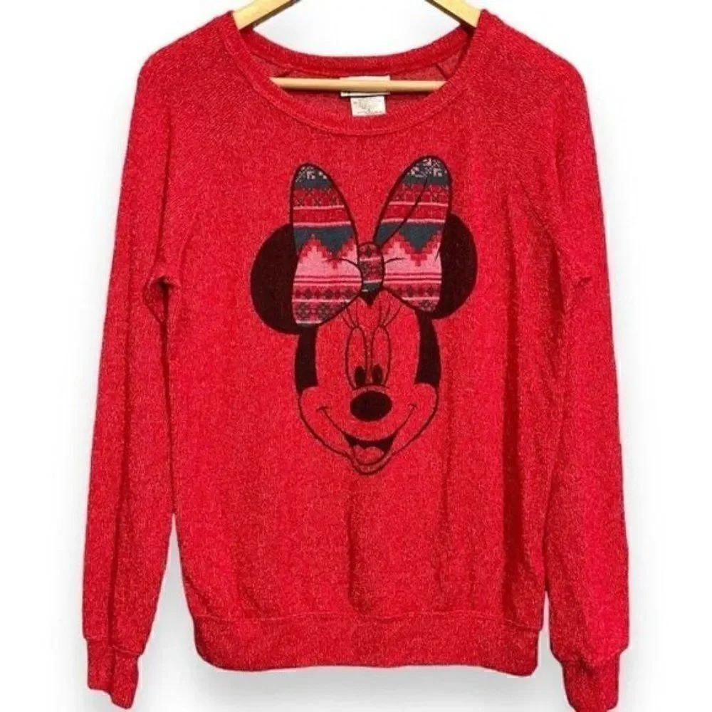 Disney Parks Lightweight Sweater Minnie Mouse